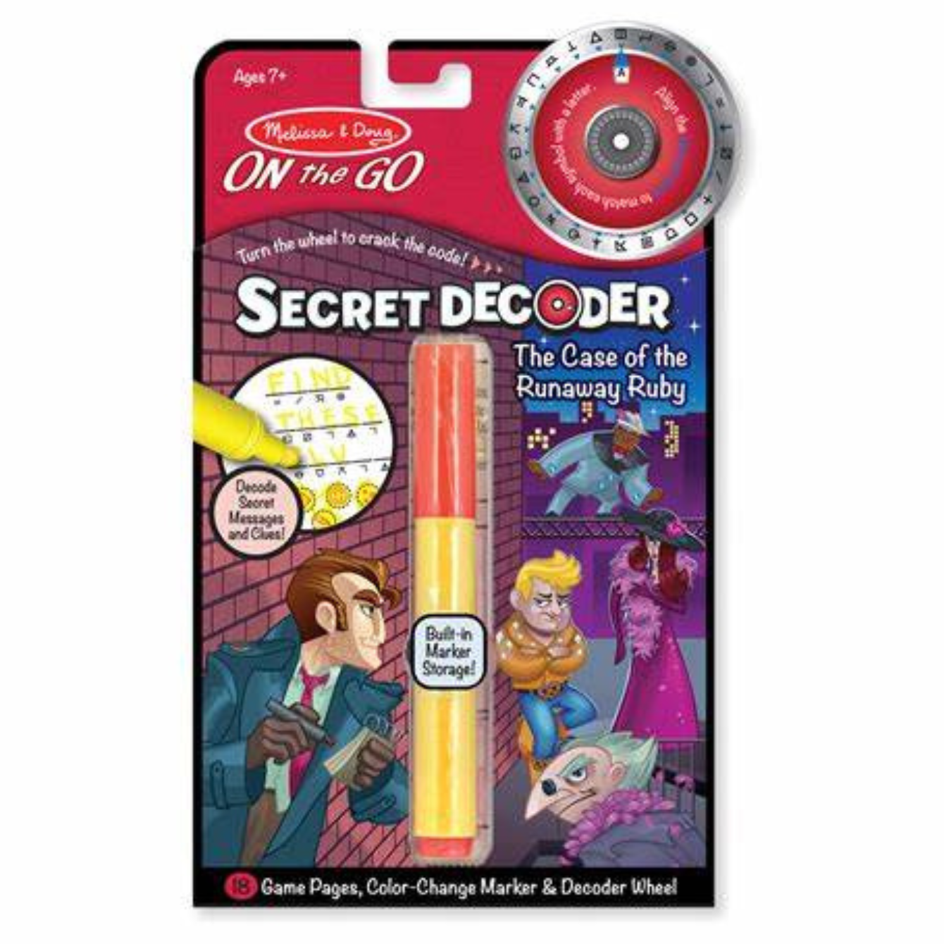 Melissa and Doug Secret Decoder The Case of the Runaway Ruby