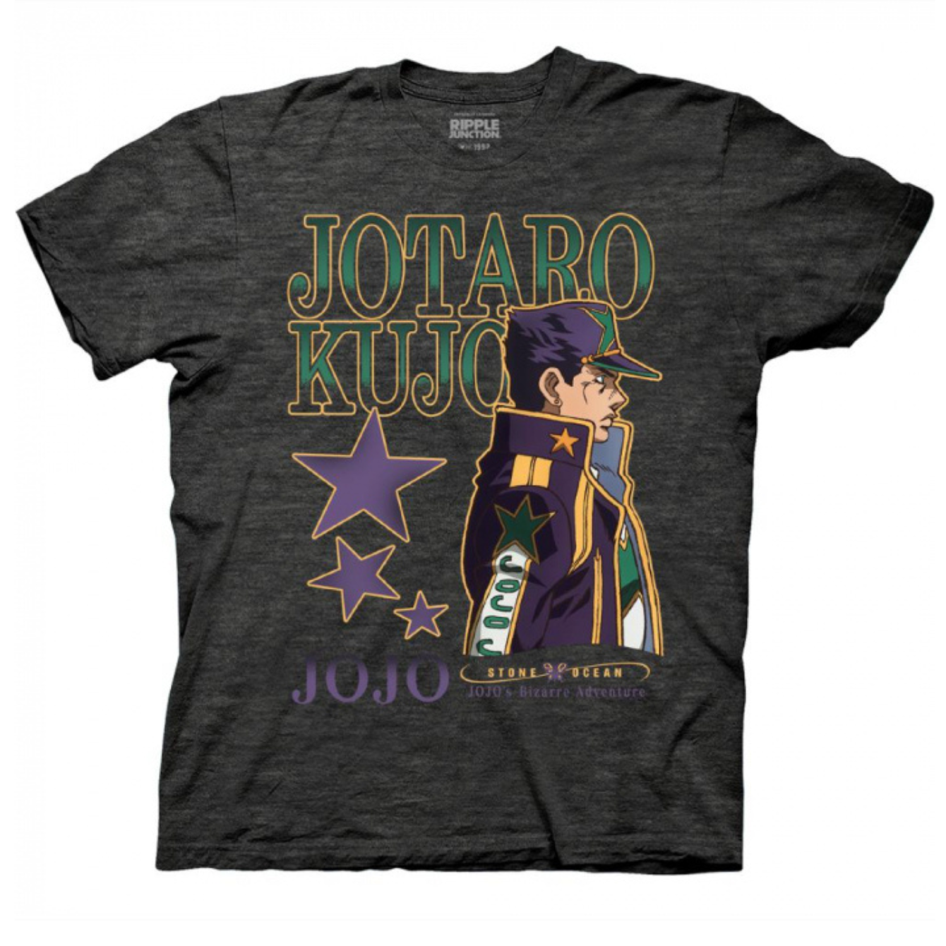 JoJo's Bizarre Adventure Jotaro Kujo Side Profile T-Shirt