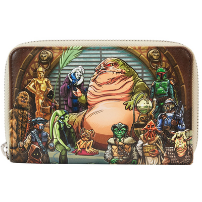 Loungefly Star Wars Return of the Jedi 40th Anniversary Jabbas Palace Wallet