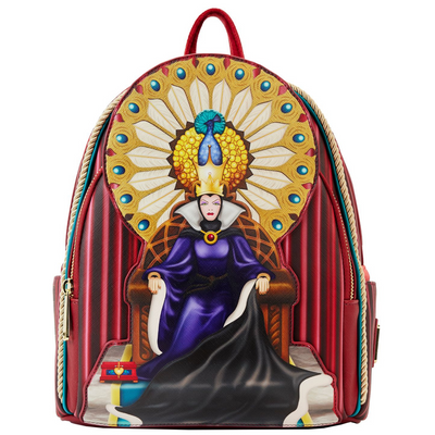 Loungefly Disney Snow White Evil Queen Throne Mini Backpack