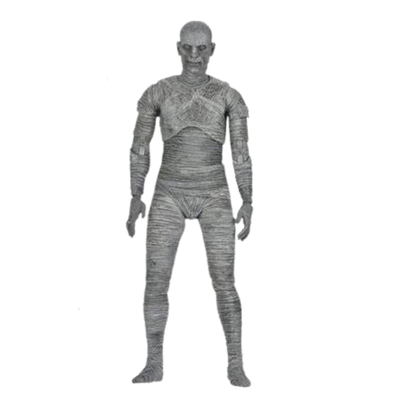 Universal Monsters 7 Inch Action Figure Ultimate - Mummy Black & White Version
