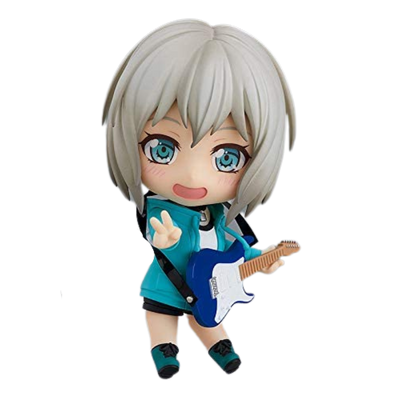 Good Smile Bang Dream! Girls Band Party: Moca Aoba (Stage Outfit Version) Nendoroid Action Figure, Multicolor