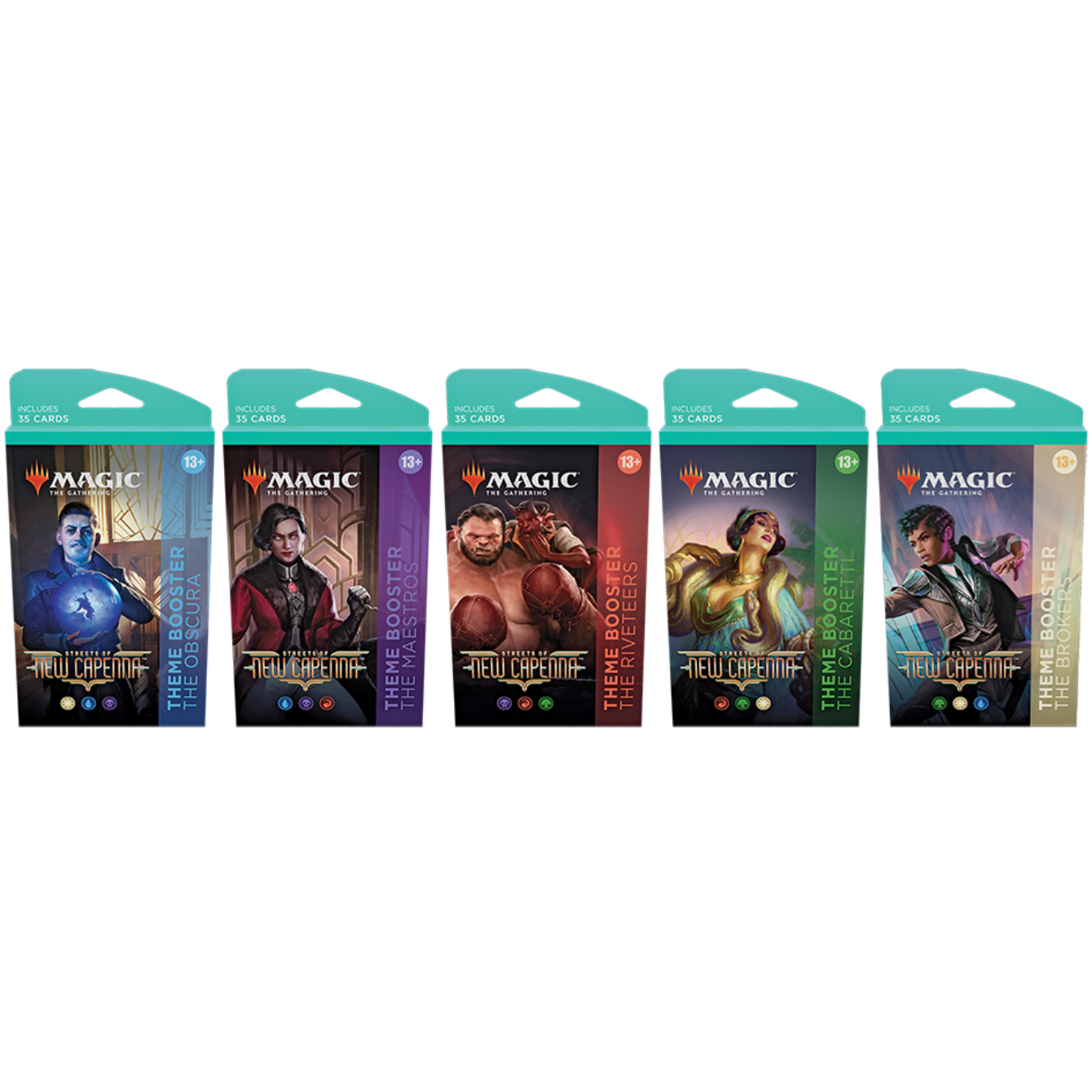 Magic the Gathering Theme Booster Packs One EACH