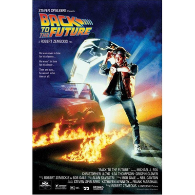 BACK TO THE FUTURE POSTER