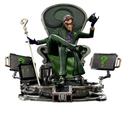 THE RIDDLER DELUXE 1:10 Scale Statue by Iron Studios