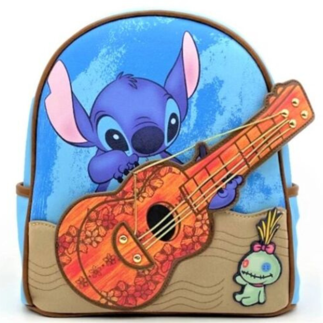 Danielle Nicole X Disney Lilo and Stitch Guitar Mini Backpack