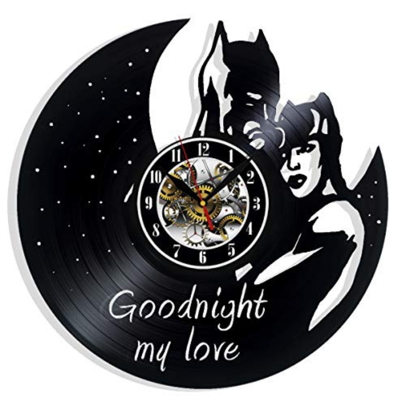 Batman (Goodnight My Love) Wall Clock