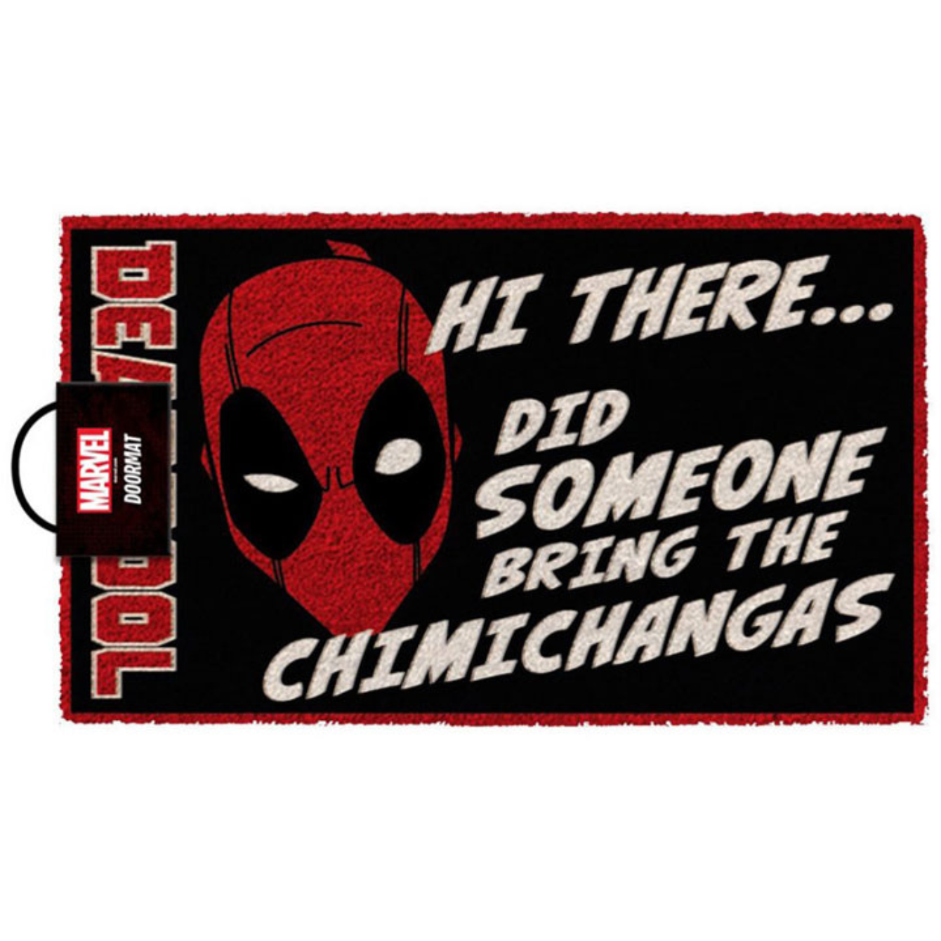 Marvel Deadpool Chimichangas Door Mat