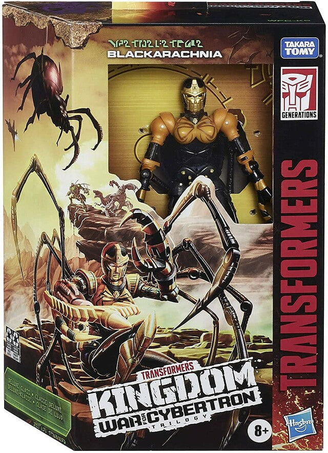 Transformers Generations War for Cybertron: Kingdom Deluxe WFC-K5 Blackarachnia