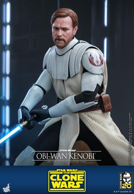 PRE-ORDER Star Wars: The Clone Wars TMS095 Obi-Wan Kenobi 1/6th Scale Figure