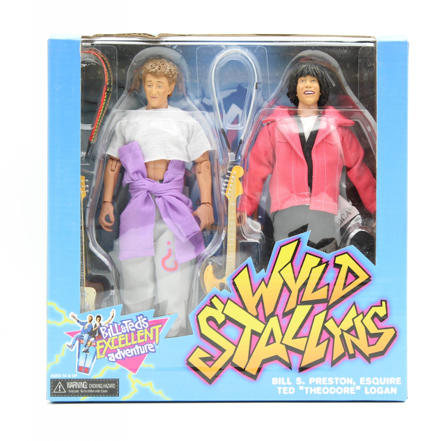 Bill & Ted's Excellent Adventure Bill & Ted Clothed Action Figures by Neca