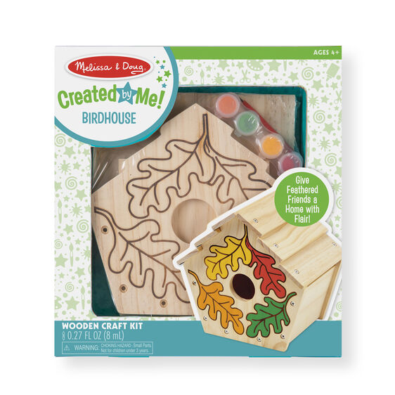 Created by Me! Birdhouse Wooden Craft Kit
