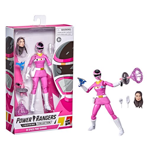 In Space Pink Ranger Power Ranger Figure