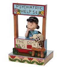 Jim Shore Lucy at Psychiatric Booth Chaser