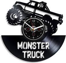 Monster Truck Clock