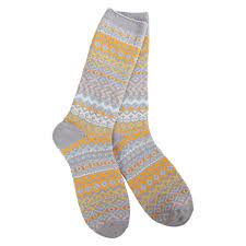 World's softest Socks: Weekend Studio Crew Socks - Harbor Grey