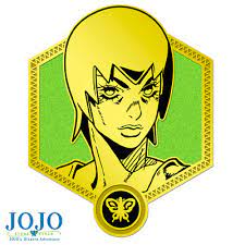 Jojo's Bizarre Adventure: Stone Ocean Golden FF Enamel Pin