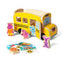 Melissa and Doug Blues Clures Wooden Pull-Back Bus