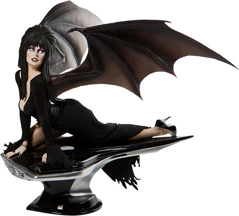 Elvira Masterpiece Statue