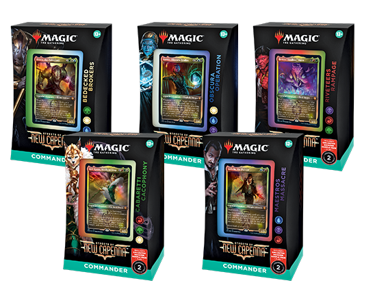 Magic the Gathering Commander Packs (Gold)