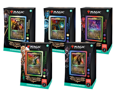 Magic the Gathering Commander Packs (Gold)