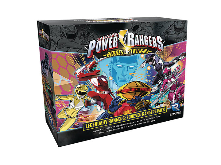 Power Rangers Heroes of the Grid: Legendary Rangers - Forever Rangers Pack