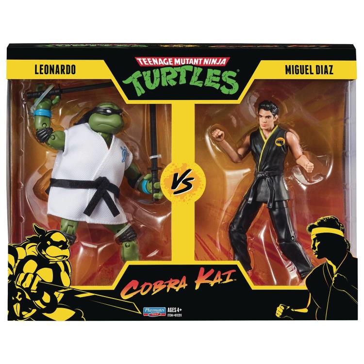 TMNT x Cobra Kai Leonardo vs. Miguel Diaz Two-Pack