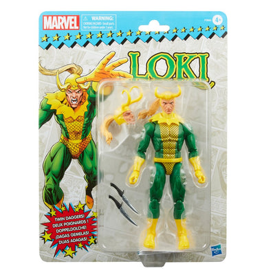 Marvel Legends Retro Loki 6 Inch Action Figure