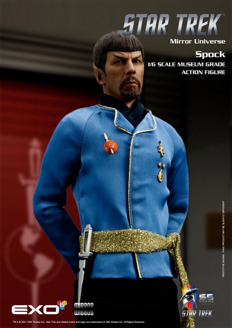 Mirror Universe Spock Sixth Scale Figure EXO-6