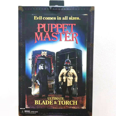 NECA Puppet Master Blade & Torch 4.25" Ultimate Action Figure 2 Pack Official