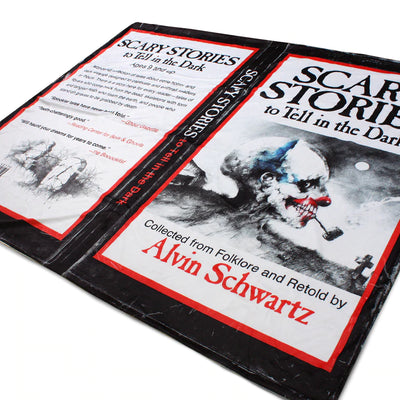 SCARY STORIES BOOK THROW BLANKET