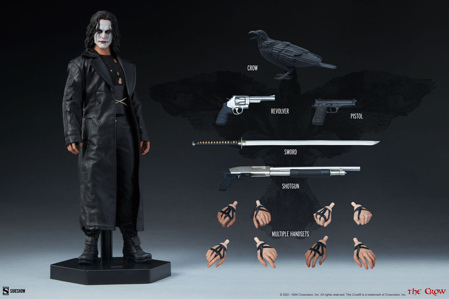The Crow Sideshow Collectibles 1/6 Scale
