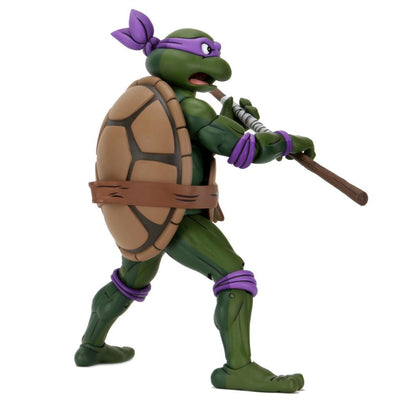 NECA Teenage Mutant Ninja Turtles Turtles 1/4 Scale Cartoon Donatello Action Figure
