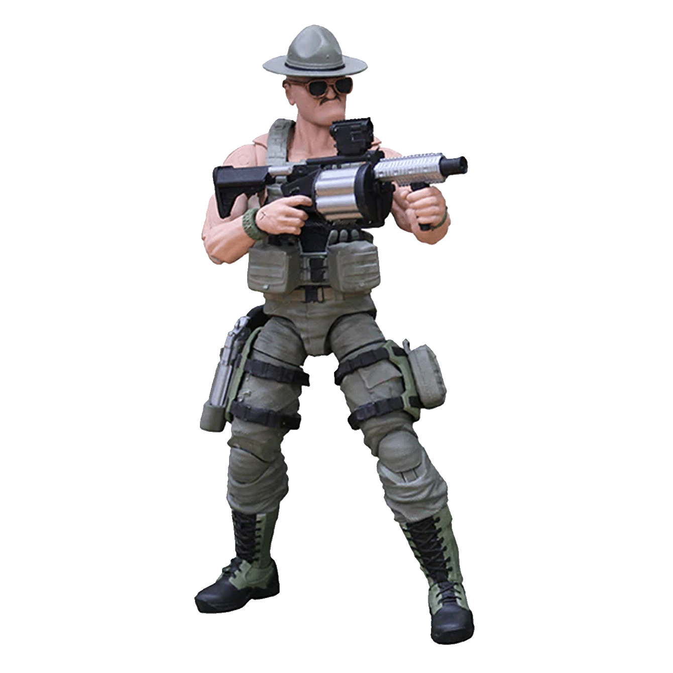 Valaverse Action Force Sgt Slaughter Version 2 6 Inch Action Figure