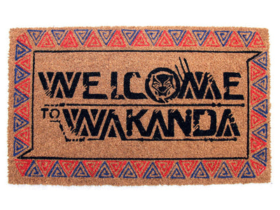 Black Panther Welcome to Wakanda Door Mat