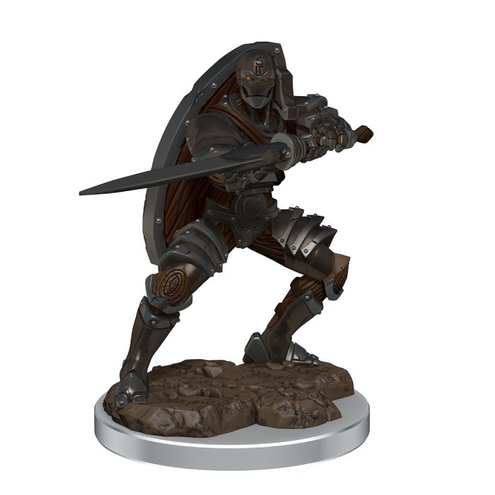 Dungeons and Dragins Icon Realms Figure Male Warforged Fighter