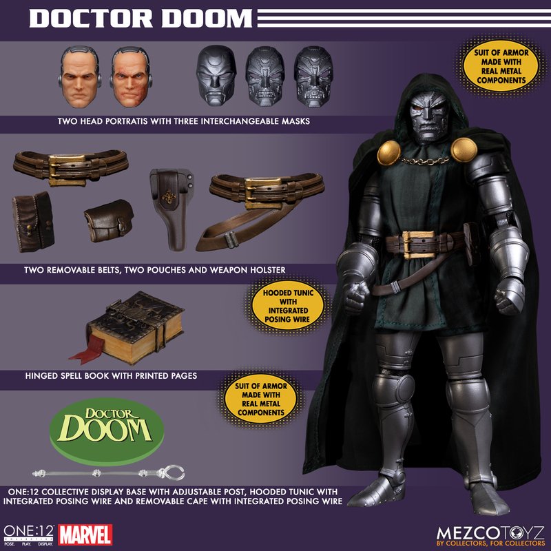 Doctor Doom One:12 Mezco
